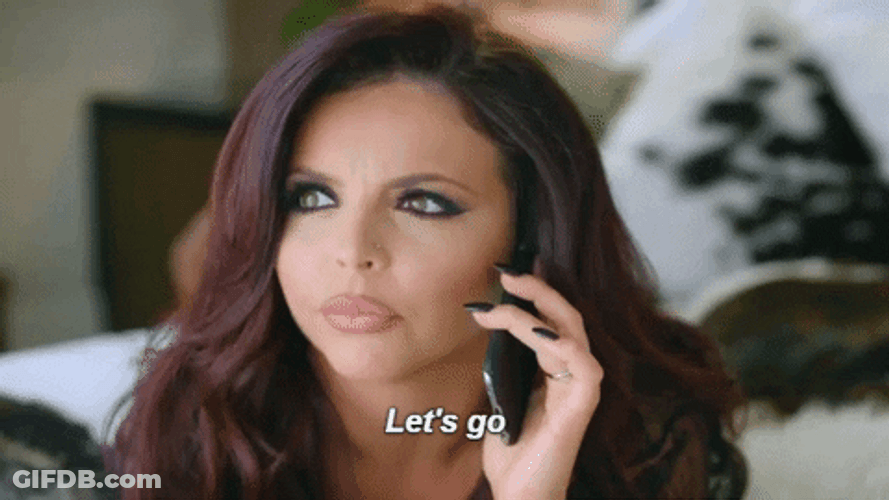 Let's Go Jesy Nelson GIF