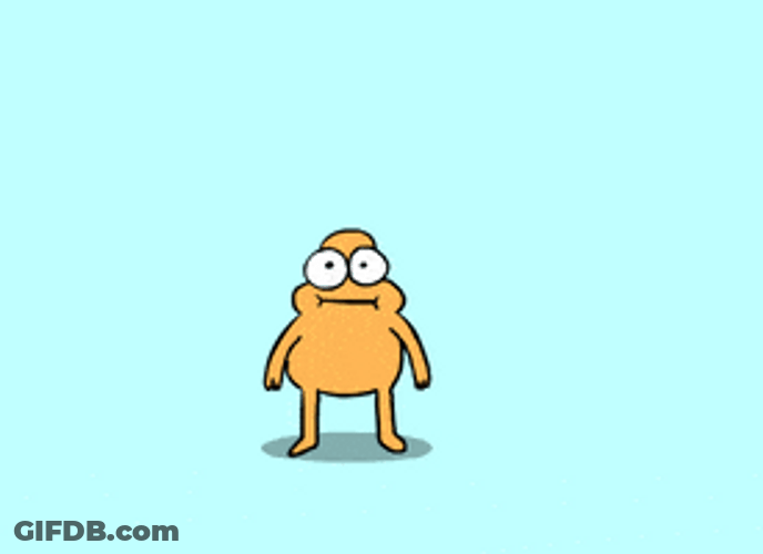 Let's Go Jumping Clapping Animation GIF