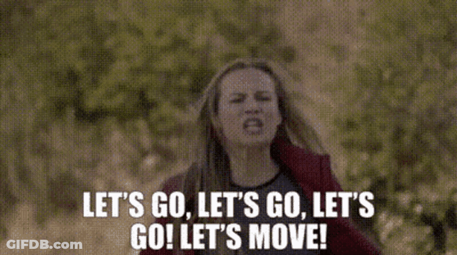 Let's Go Maya Bishop GIF