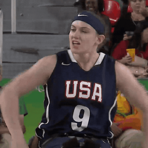 Let's Go Paralympics USA GIF