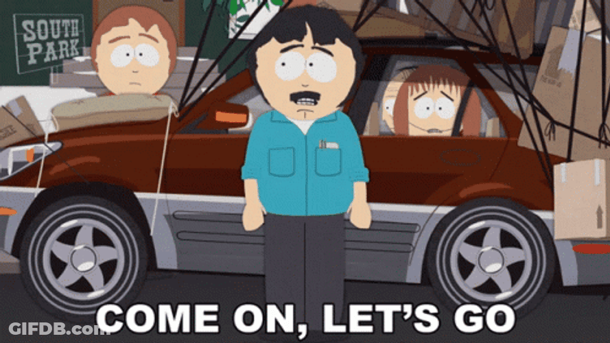 Let's Go Randy Marsh GIF