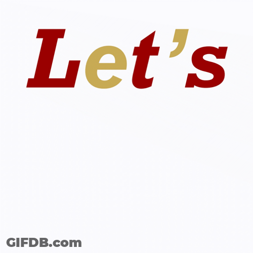 Let's Go Sf Niners GIF
