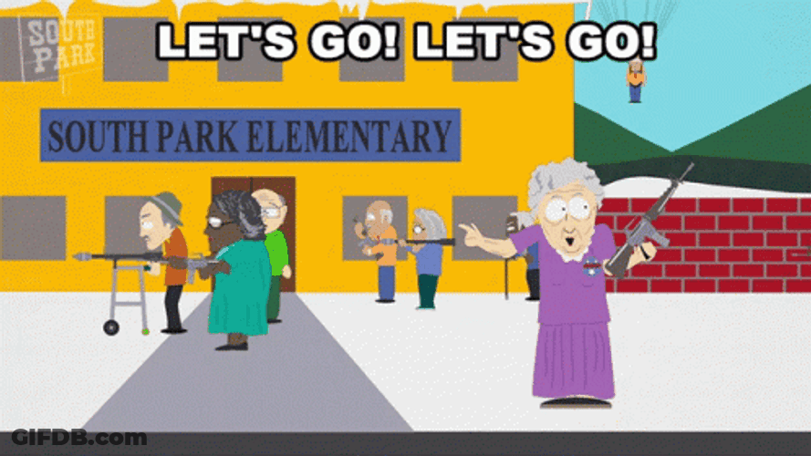 Let's Go South Park GIF