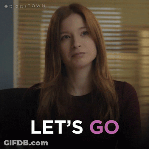 Let's Go Stacy Farber Diggstown GIF