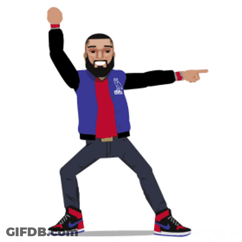 Let's Go  The Raptor Rap Dj Khaled GIF