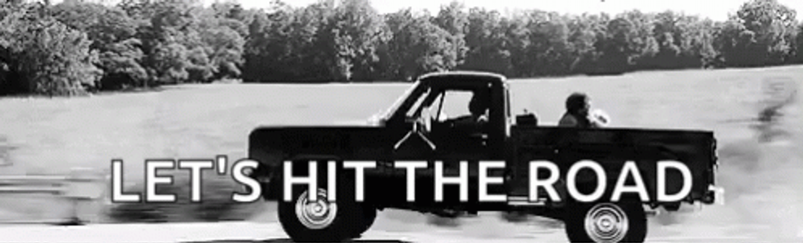 Let's Hit The Road Trip GIF