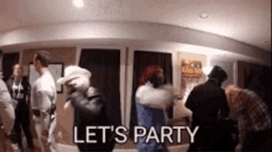 Let's Party Pirates Of The Caribbean Costume GIF