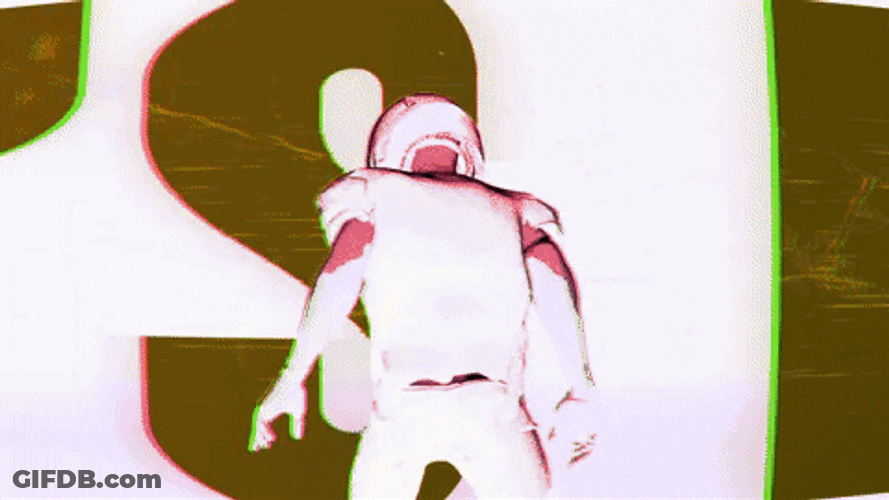 Let's Ride Football Player GIF