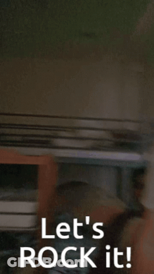 Let's Rock It Party Guy Tongue Out GIF