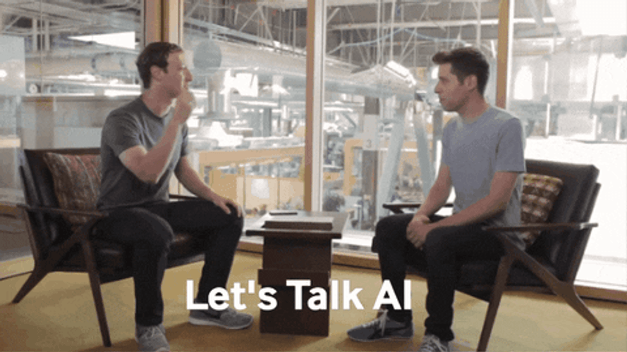 Let's Talk Artificial Intelligence Mark Zuckerberg GIF