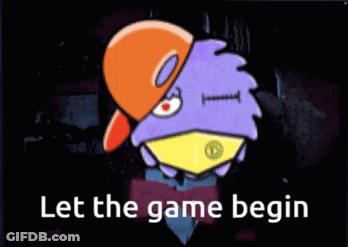 Let The Games Begin Cute Cartoon GIF