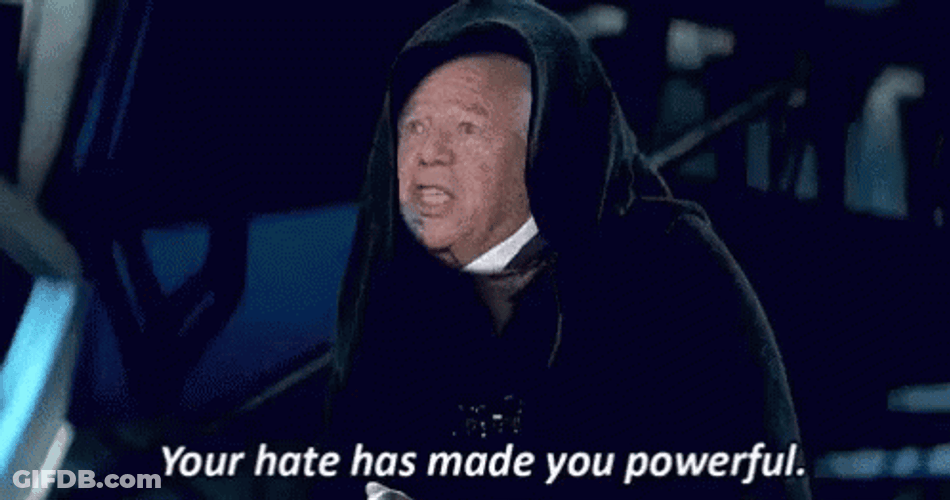 Let The Hate Flow Through You Face Swap GIF