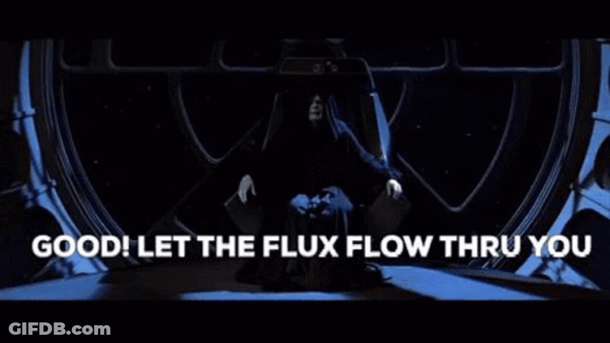 Let The Hate Flow Through You Flux Meme GIF