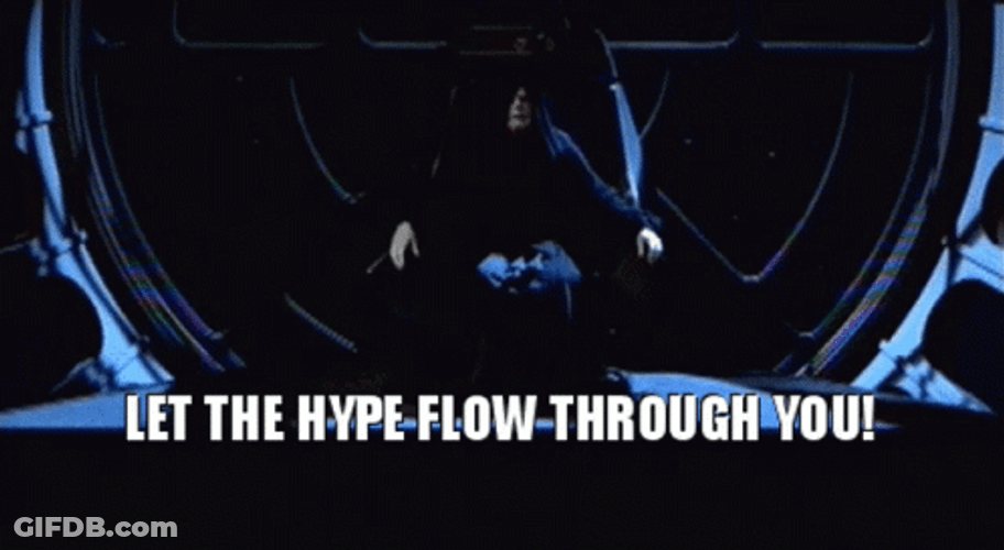 Let The Hate Flow Through You Hype Meme GIF