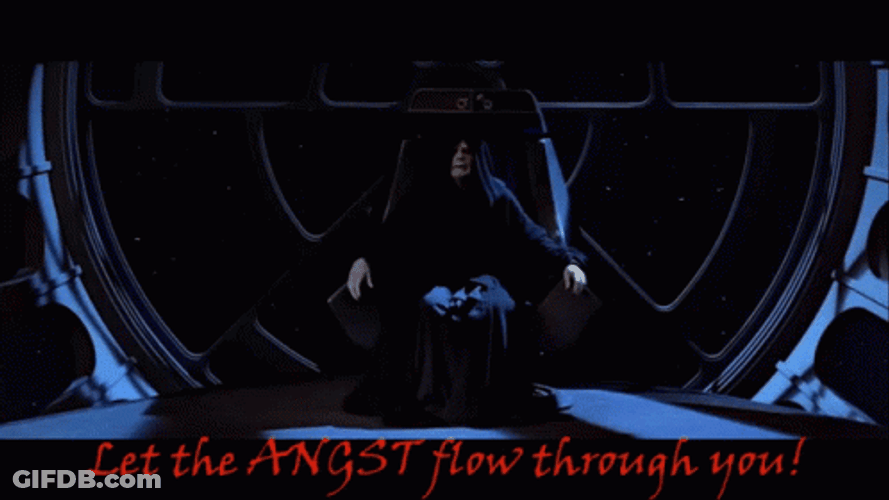 Let The Hate Flow Through You Starwars Sheev GIF