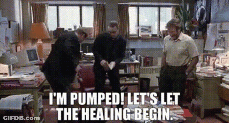 Let The Healing Begin Goodwill Hunting GIF