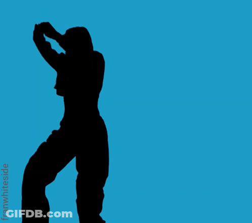 Let The Weekend Begin Poster With Dancing Woman GIF