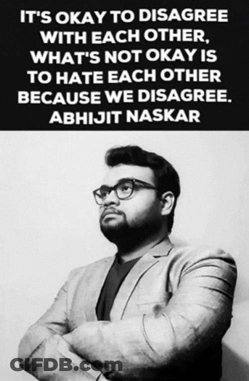 Let Them Not Hate No Fight GIF