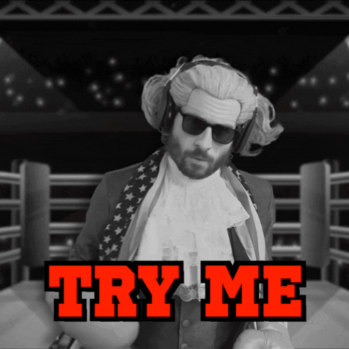 Let Them Try To Fight Me GIF