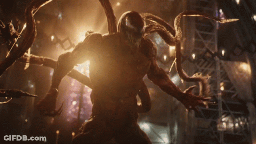 Let There Be Carnage Scream GIF