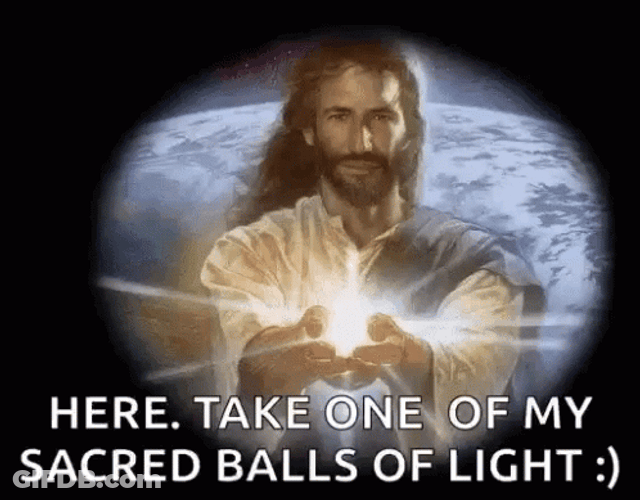 Let There Be Light Blessed Jesus Christ GIF