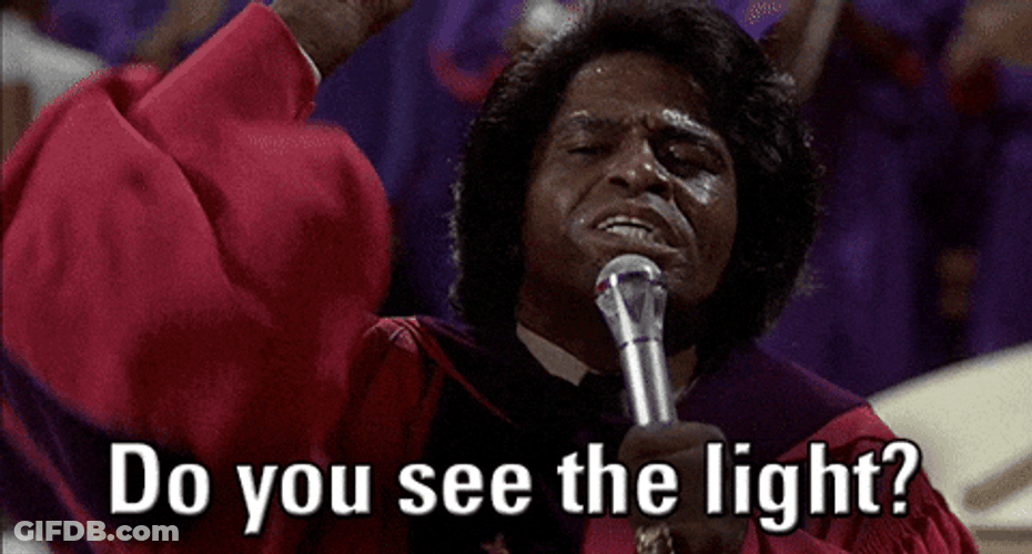 Let There Be Light James Brown GIF