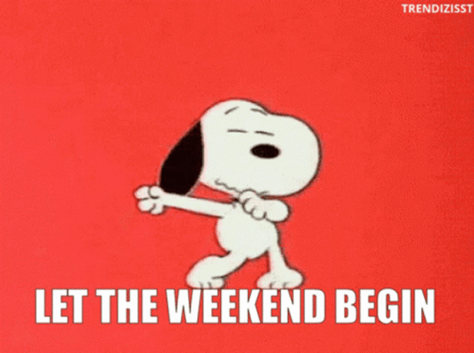 Let Your Weekend Begin Enjoy GIF