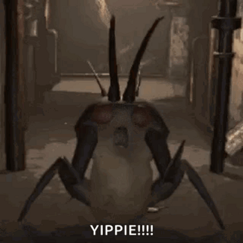 Lethal Company Loot Bug Yippie GIF