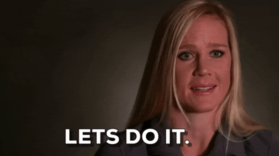 Lets Do It Holly GIF