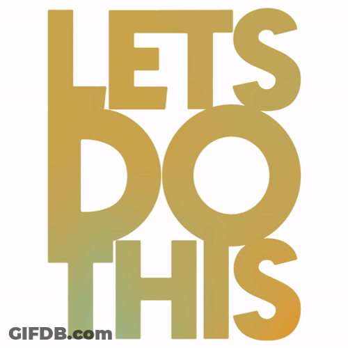 Lets Do It Lets Do This GIF