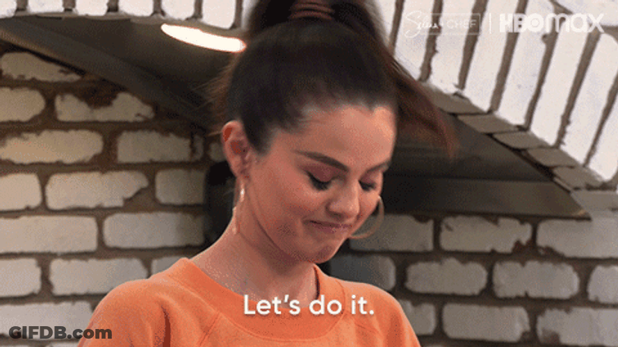 Lets Do It Selena Gomez GIF