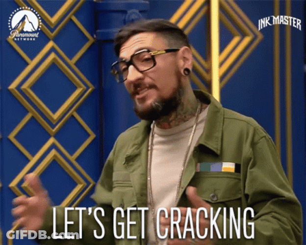 Lets Get It Cracking GIF