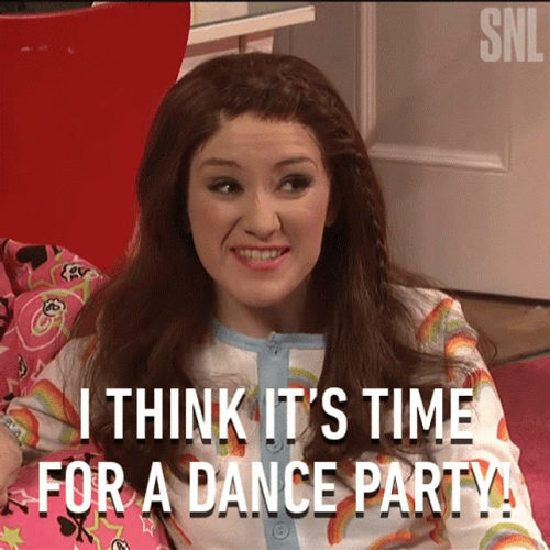Lets Get It For A Dance Girl Shout GIF