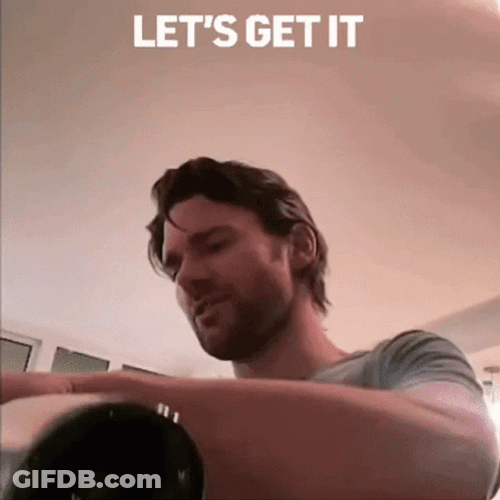 Lets Get It Popping Champagne GIF