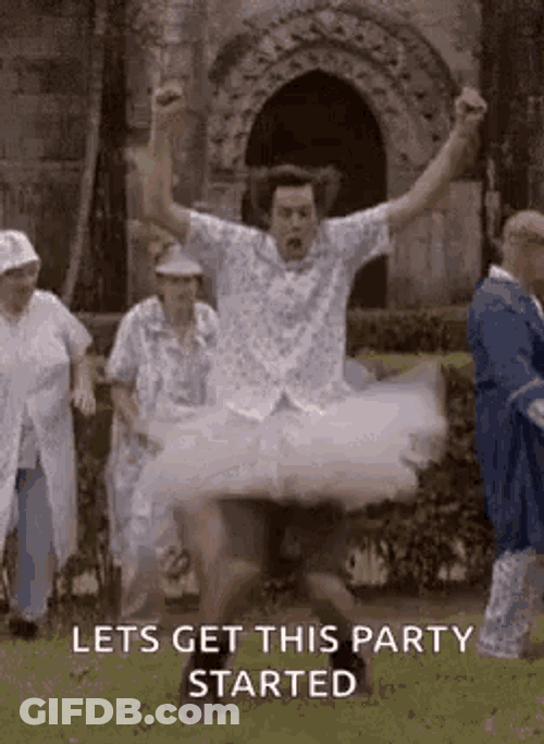 Lets Get This Party Started Woo GIF