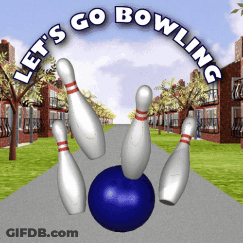 Lets Go Bowling Bowls GIF