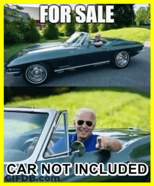 Let’s Go Brandon Joe Biden Car Meme GIF