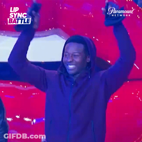 Let’s Go Brandon Micheal Hall Lip Sync Battle GIF