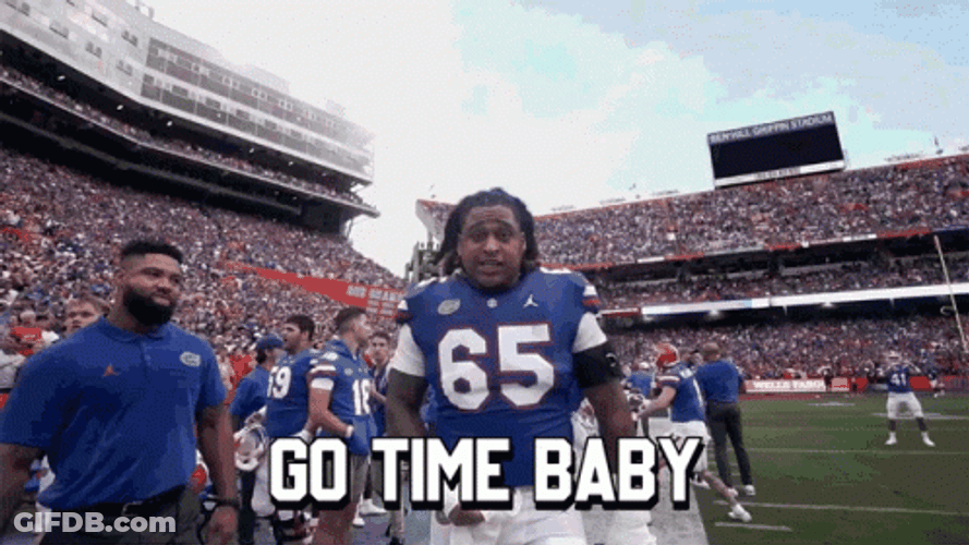 Lets Go Gators Team GIF