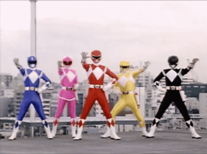 Lets Go Go Go Power Ranger GIF