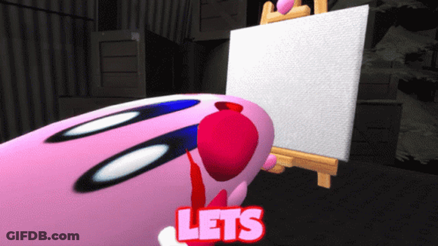 Lets Go Kirby Meme GIF