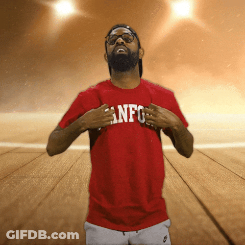 Lets Go Stanford Stanford Cardinal GIF