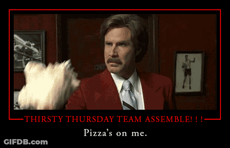 Lets Go Team Thirsty Thursday GIF