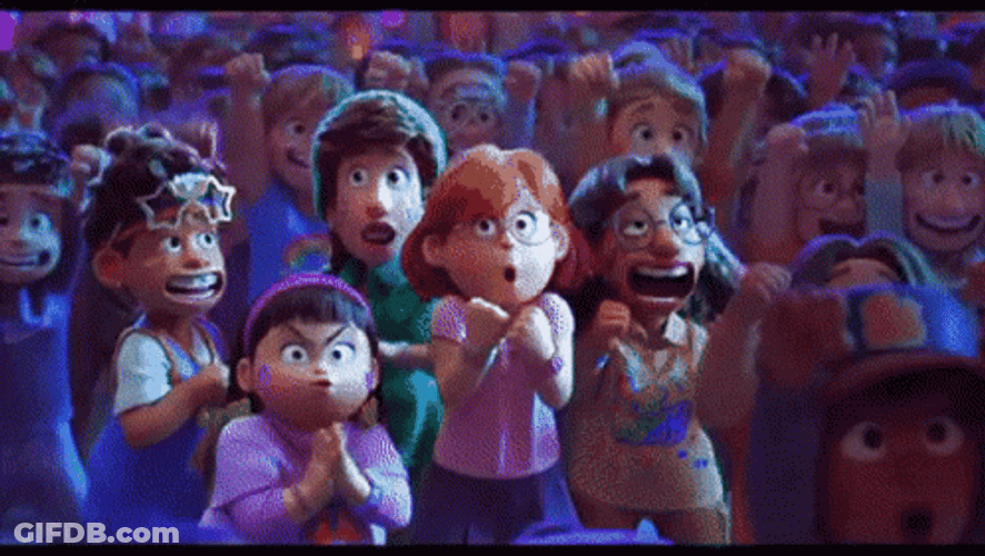 Lets Go Turning Red Concert GIF