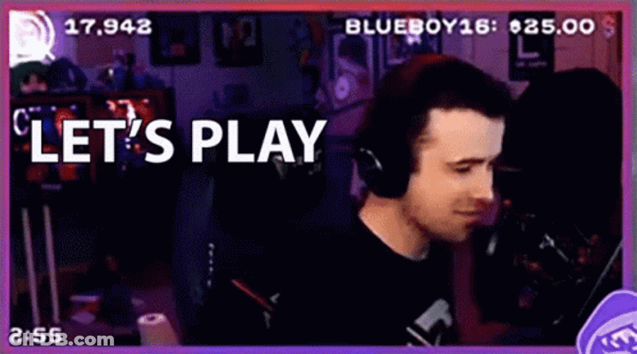 Lets Play A Game Gamer's Requesting GIF