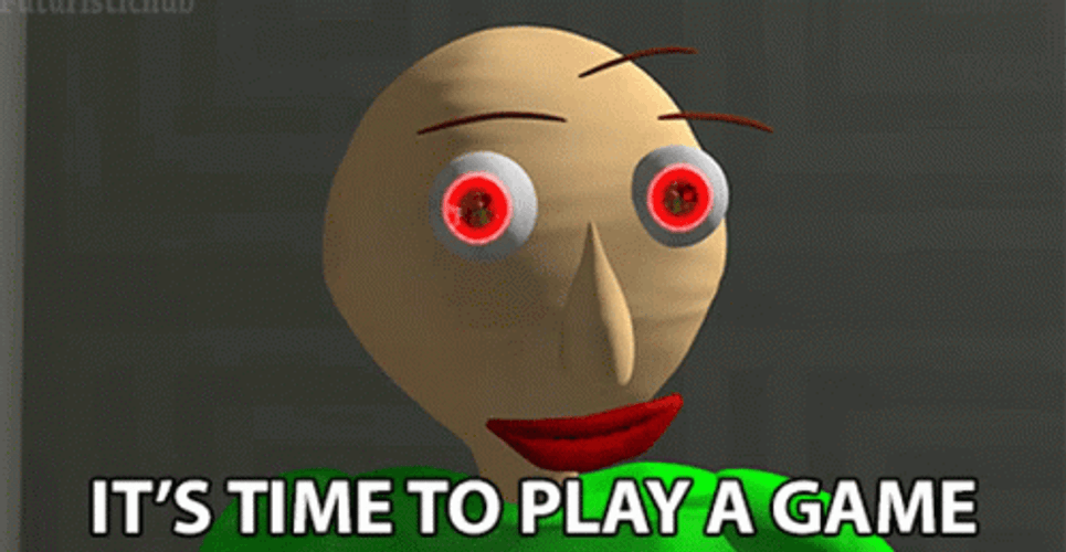 Lets Play A Game Red Eyeballs GIF