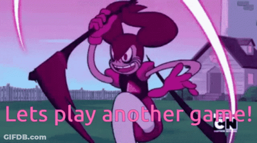 Lets Play A Game Steven Universe Spinal GIF