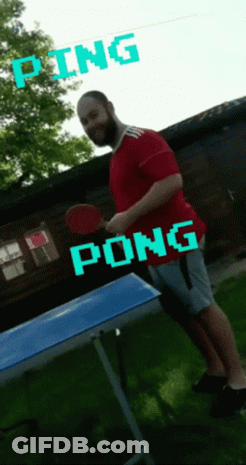 Lets Play Ping Pong GIF