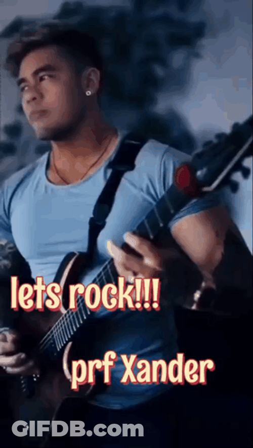 Lets Rock Xander GIF