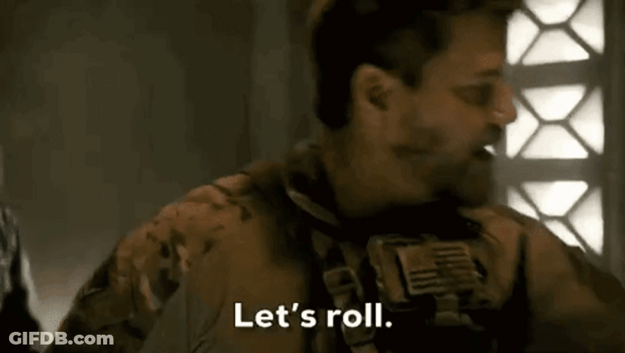 Lets Roll Get The War On GIF